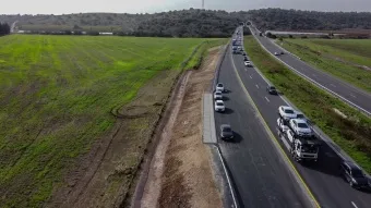הושלמה הקמתם של ארבעה מפרצי חירום חדשים בכביש 6