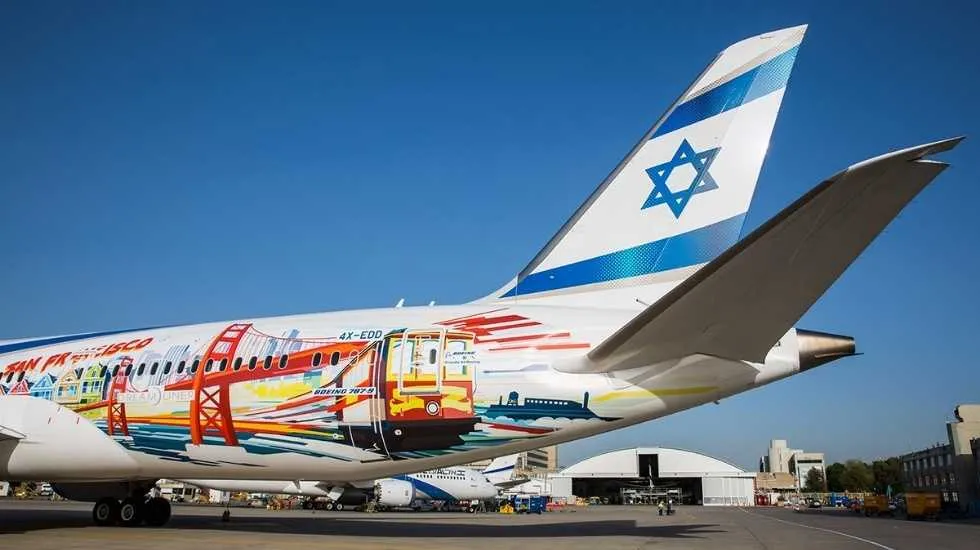 מטוס הדרימליינר ״חיפה״. צילום: יוחאי מוסי/בר סטפנסקי