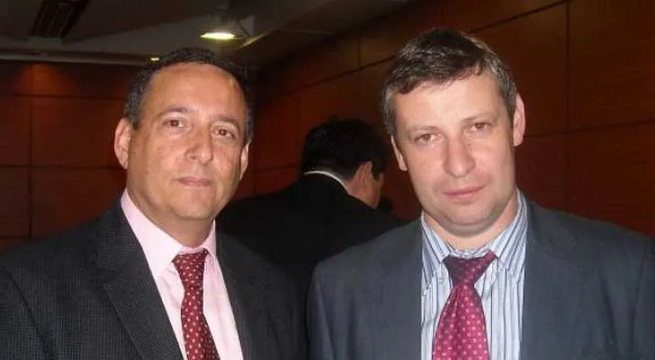 שר התיירות סטס מיסז'ניקוב ומשה מנו