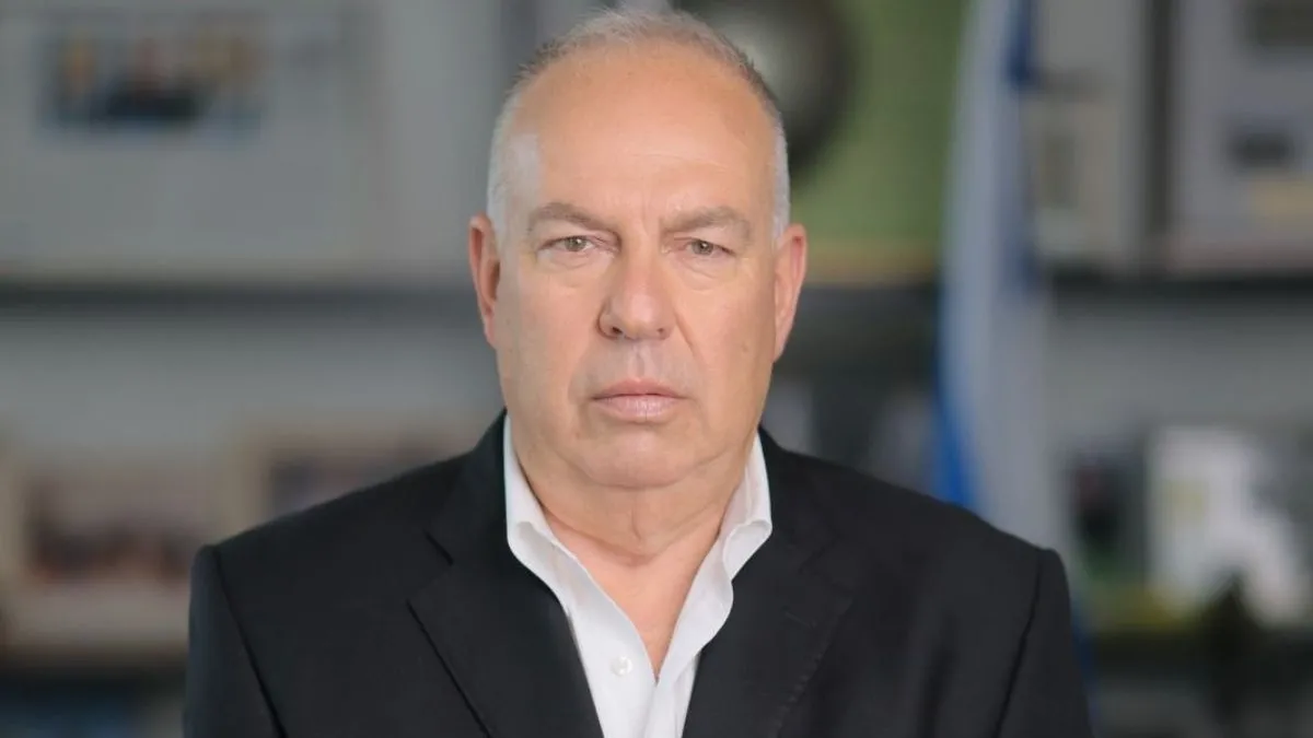 דובי אמיתי, יו״ר נשיאות המגזר העסקי. צילום: עוז שכטר