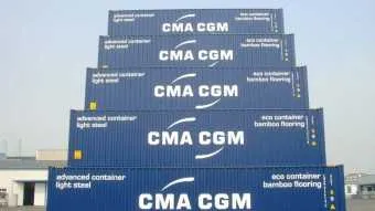 חברת CMA CGM: הפסד של 109 מיליון דולר ברבעון השני