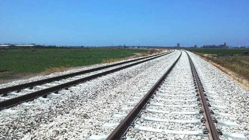מסילה כפולה תאפשר תנועה בשני הכיוונים. צילום: חברת נתיבי ישראל