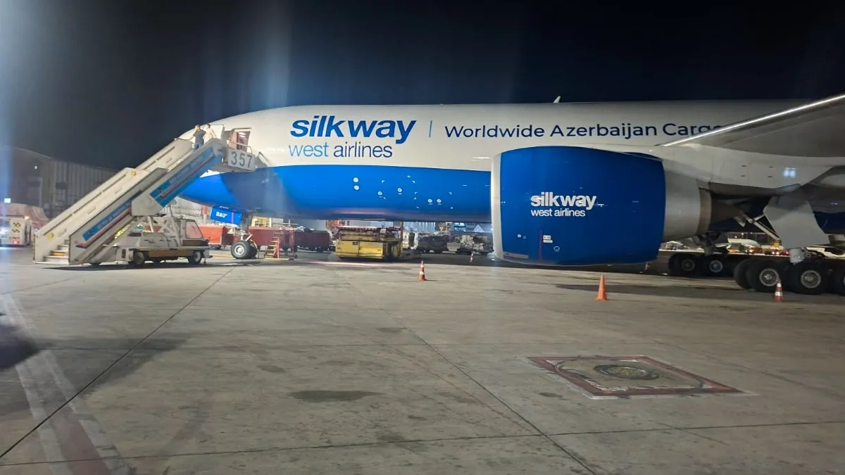 Silk Way West Airlines בחרה במסוף ממן ותכפיל את טיסות המטען לישראל