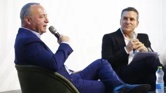 שאול שניידר, יו״ר דירקטוריון נמל אשדוד, בכנס הגרעינים של קוראל