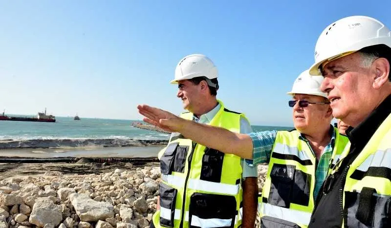ישראל כץ, יונה יהב ושלמה ברימן. צילום: עיריית חיפה / צבי רוגר