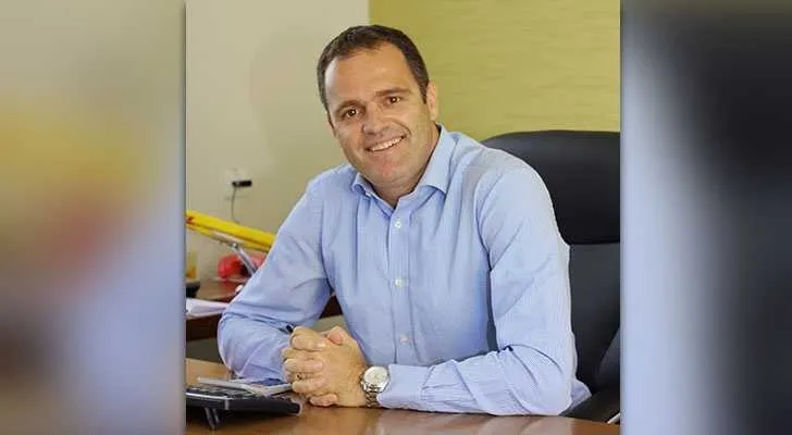 אודי שרון. מנכ״לֹ חברת נמל חיפה הנכנס. תמונת ארכיון 