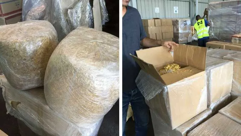 הטבק הוסתר בתחכום. ניסיון הברחה במעבר ניצנה