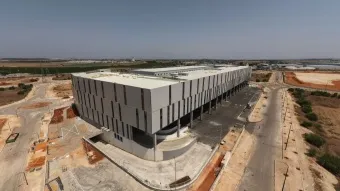 מתחם התעשייה והלוגיסטיקה החדש במסמיה. צילום: חן חליפה