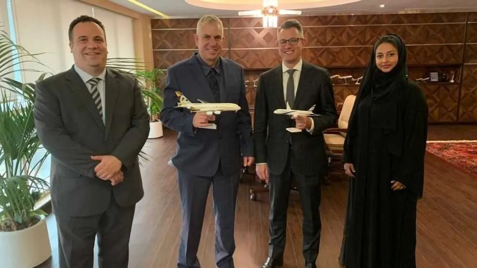 רונן שפירא, ראש חטיבת מטענים באל על, בחברת בכירים בחברת התעופה איתיחד