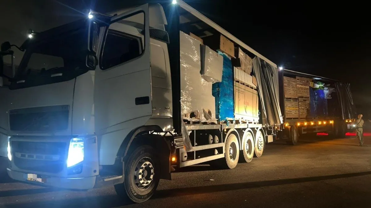 תיעוד התפיסה צילום: דוברות המשטרה ורשות המסים 