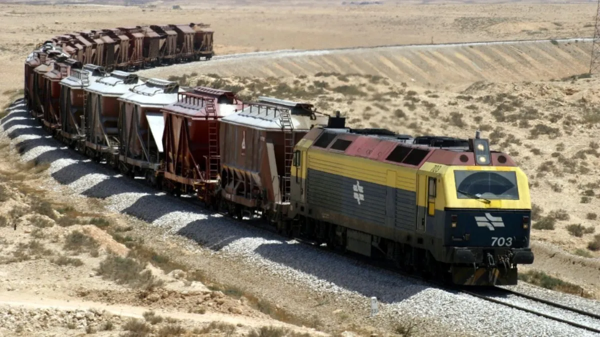 שינוע מטענים ברכבת ישראל 