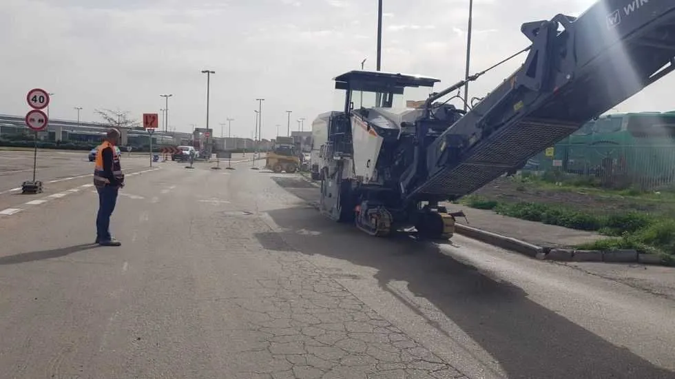 העבודות שהחלו השבוע. תמונות באדיבות חנ״י