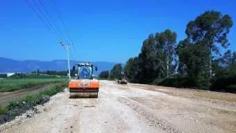 עבודות בכביש גישה לכפר יהושע