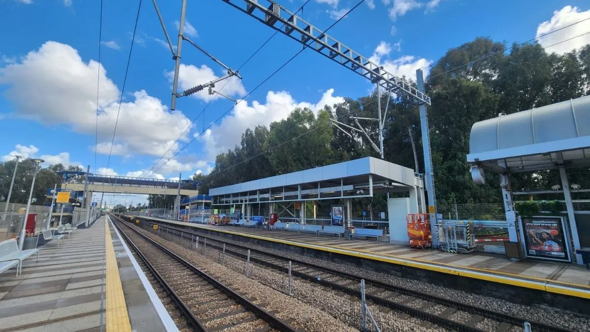 רכבת ישראל תחנת בית יהושע שודרגה והותאמה לרכבות ארוכות וקיבולת גבוהה