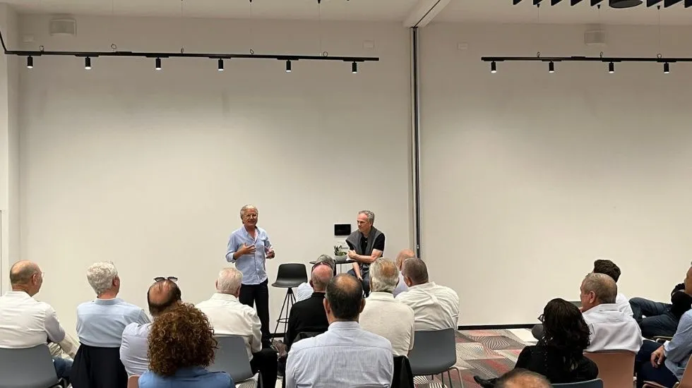 משה אדרי ואבי נשר ב״בוקר של אקטואליה״ באוריין