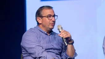 צבי שרייבר, מנכ״ל Freightos, בכנס PORT2PORT האחרון