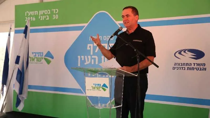 השר כץ. מהפכת התשתיות משפיעה על חיי התושבים