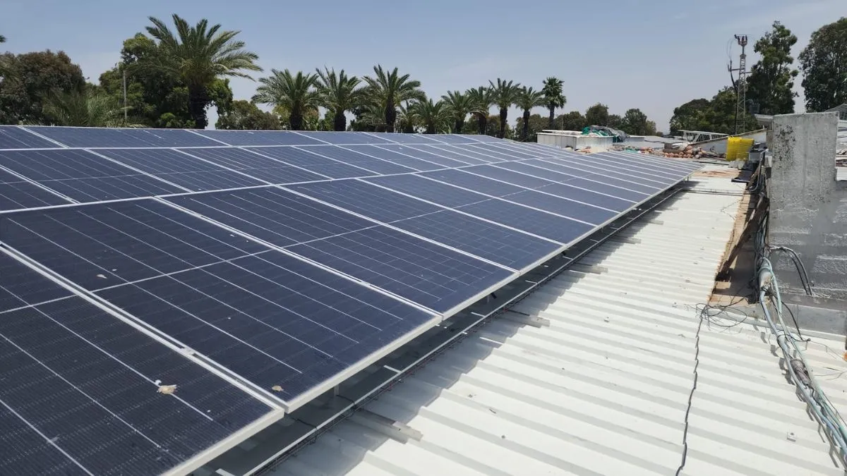 לראשונה במעגנת שביט בחיפה: חברת נמלי ישראל החלה בייצור חשמל ירוק