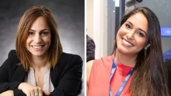 מימין: עפרי אליהו רימוני ואפרת פוקס