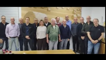 נציגי החברות באסיפה השנתית של איגוד יבואני התבואה