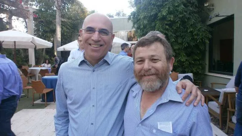 מימין: מוטי ארבל (ACI) ונעם זולברג (קרגו אמרפורד)