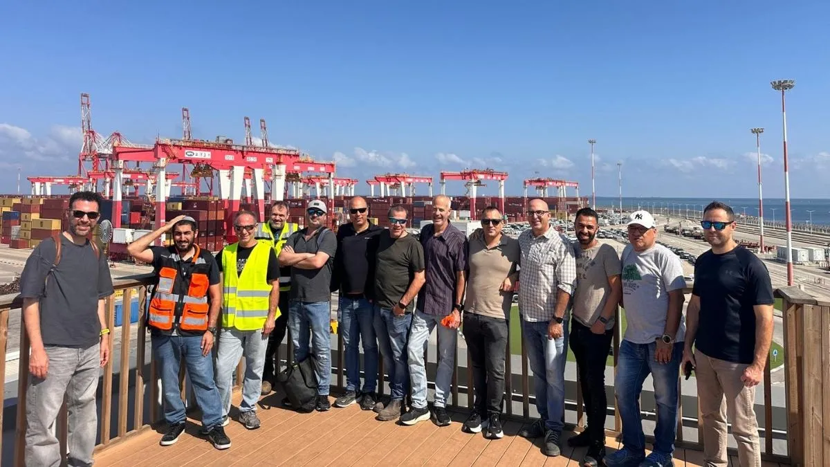 מחדר נקי למסוף מכולות: ועדת הבטיחות של אינטל סיירה בנמל המפרץ