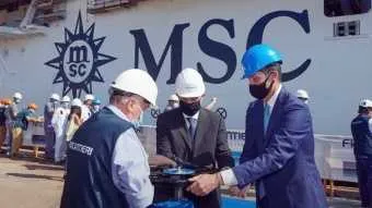 חברת MSC קיבלה לרשותה אניית קרוז חדשה